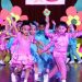 Cute Little Kids Performing On The Stage During Their Annual Day Celebrations.