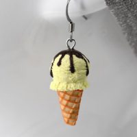 Cute Icecream Cone Made Up of Clay