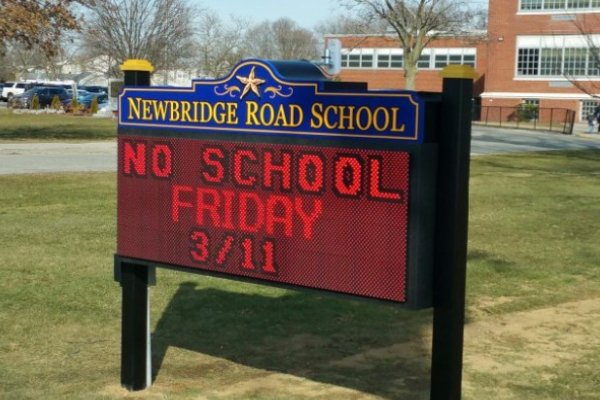 Custom Digital LED Sign Board For Schools.